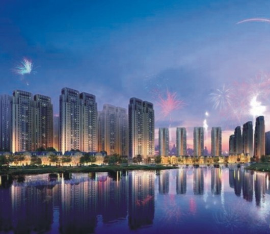 Triumph town , phase l of Yichun city